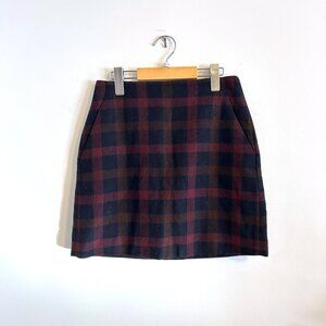 Uniqlo Wool Blend Mini Skirt